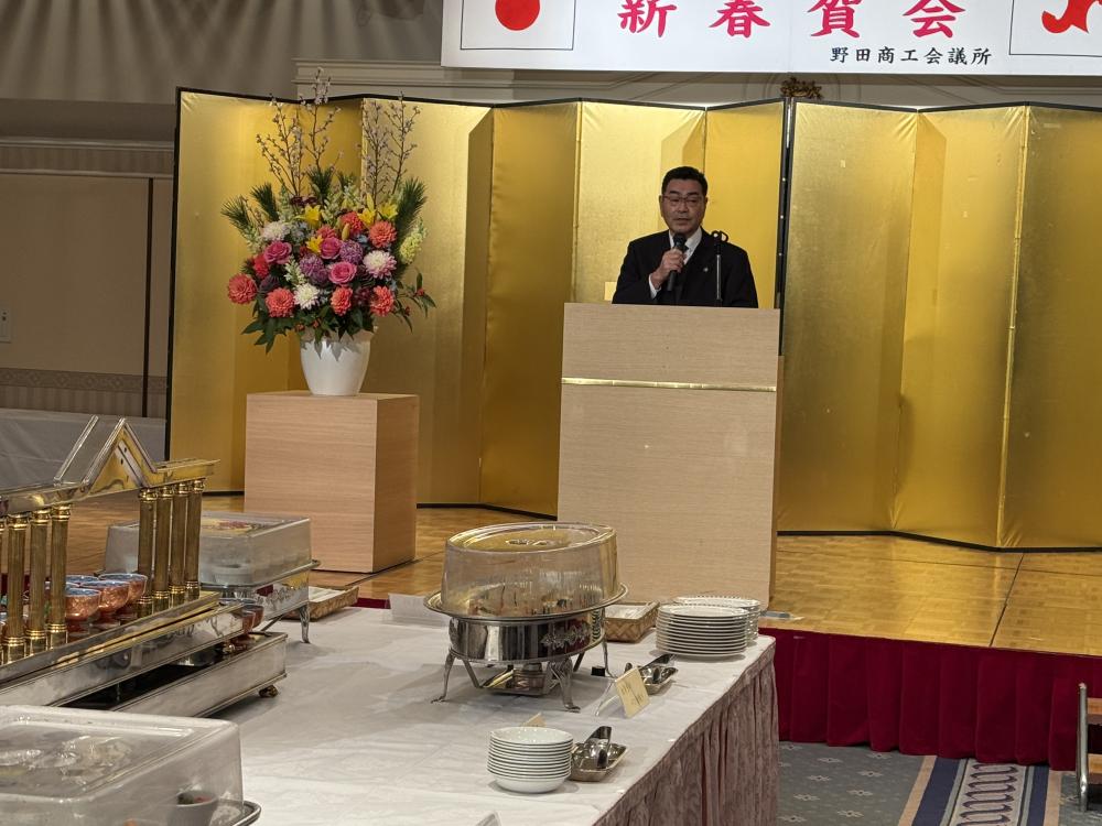 野田市長・鈴木有さんのご挨拶